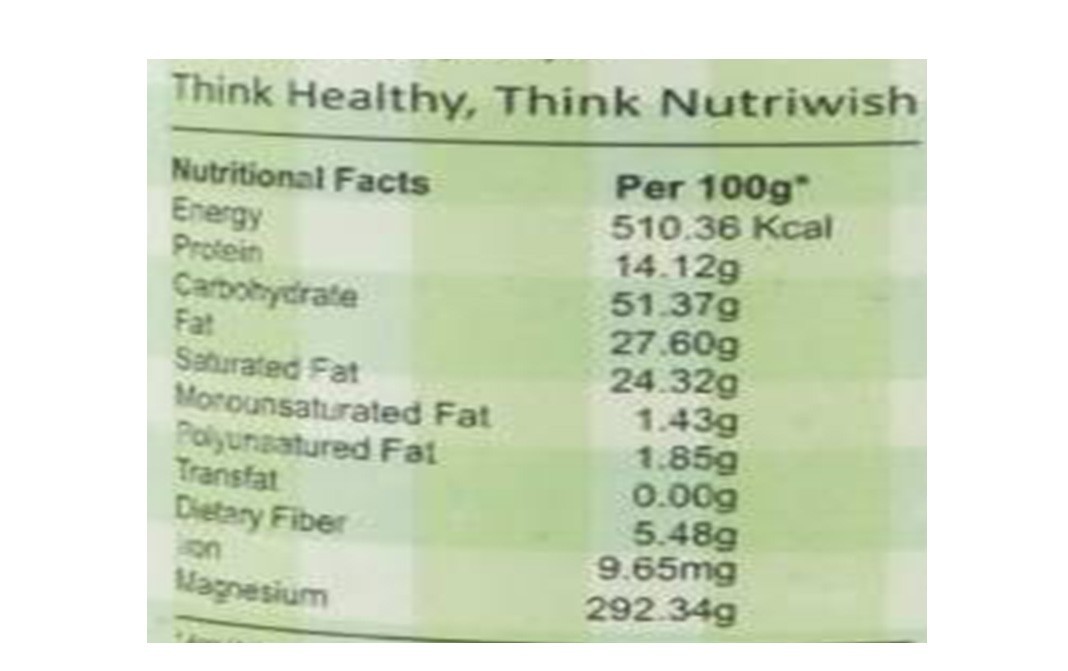 Nutriwish Roasted Quinoa Snack Salt & Pepper   Jar  125 grams